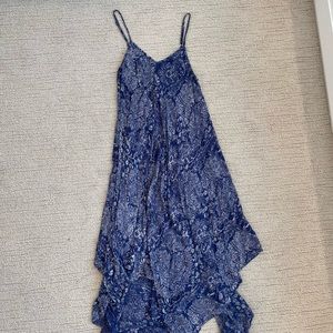 Blue Forever 21 paisley summer dress